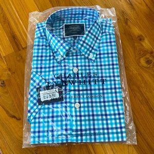 Charles Tyrwhitt, men’s SHORT SLEEVE shirt (size slim S)